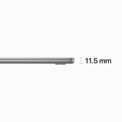 APPLE 2023 Macbook Air Apple M2 | 8 GB/256 GB SSD/macOS Ventura | MQKP3HN/A | 15.3 Inch, 1.51 Kg | SPACE GREY