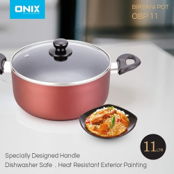 Onix Enthusing Generations Onix Obp-11 Aluminium Biriyani Pot