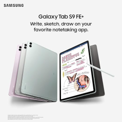 Samsung Galaxy Tab S9 FE+ | 31.5 cm (12.4 Inch) | 12 GB RAM/256 GB ROM | 5G | Gray