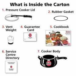 CXT50 Contura Black XT 5L Hawkins Pressure Cooker