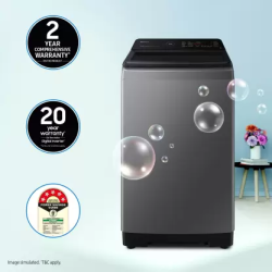 SAMSUNG Fully Automatic Top Load Washing Machine | 8 kg | WA80BG4582BDTL | Grey