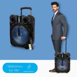 ZEBRONICS ZEB-TRX211 | TROLLEY SPEAKER WITH MIC