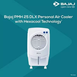 BAJAJ 24 L Room/Personal Air Cooler  | White | PMH25 | 480126