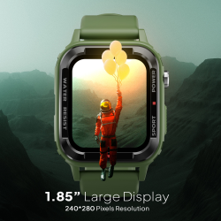 Fire-Boltt Smart Watch | Tank BSW070 | Green