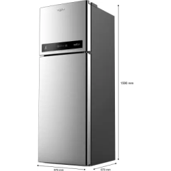 Whirlpool Frost Free Double Door Convertible Refrigerator | IF INV CNV 278 COOL ILLUSIA (3s) | 265 L/3 Star | Cool Illusia