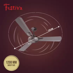 HAVELLS Festiva 1 star | 1200 mm | Espresso Brown