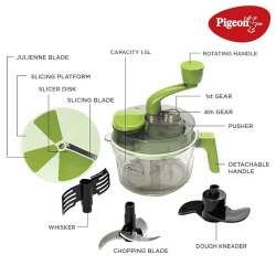 Pigeon Turbo food processor | Tornado Vegetable Chopper