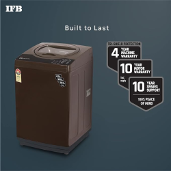 IFB | TL-R1BRS |7 kg | Fully-Automatic Top Loading Washing Machine  | Brown