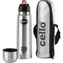 Cello Flask | S.S Flip Style | 750 ml | Silver