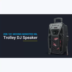 ZEBRONICS | ZEB 101 | MOVING MONSTER X8L TROLLEY SPEAKER WITH MIC