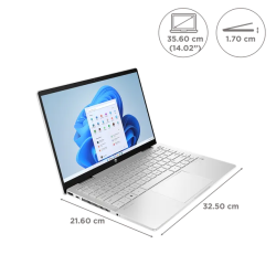 HP Pavilion x360 | Intel Core i5 13th Gen 1335U | 16 GB | 1 TB SSD | 14 Inch | Silver |  14-ek1010TU