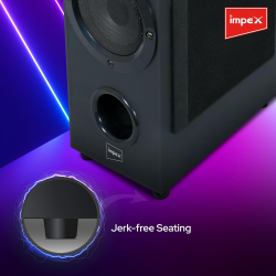 Impex Thunder T9 Tower speaker | 60 W | Remote Control | ‎Black