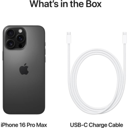 Apple iPhone 16 Pro Max | 512 GB | Black Titanium