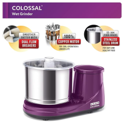 Usha Colossal Wet Grinder | 150 W | Magenta | CO0150WW2