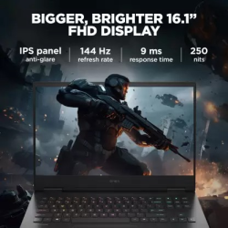 HP Omen Intel Core i7 13th Gen 13620H  |16 GB | 1 TB SSD | 6 GB Graphics NVIDIA GeForce RTX 4050 Gaming Laptop | 16.1 inch | Shadow Black | 16-wd0011tx