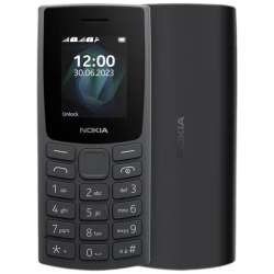 NOKIA 105 SS 2023 | 4MB /Single SIM/IP52 Water Resistant | Charcoal