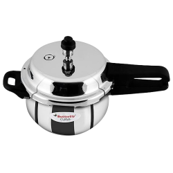 Butterfly Curve Outer Lid Induction Bottom Pressure Cooker | 3 L | Stainless Steel