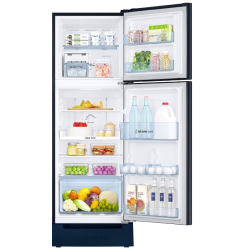 Samsung Frost Free Double Door Refrigerator | 236 L | 2 Star | Camellia Blue | RT28C3122CU/HL