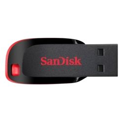 SanDisk Cruzer Blade | USB Flash Drive | 32 GB | Pen Drive | Black,Red