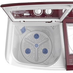 Godrej Edge Semi-Automatic Top Loading Washing Machine | 7.5 Kg |  5 star | Wine Red | WS EDGE 75 5.0 TB3 M