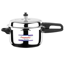 Butterfly Blue Line Stainless Steel Pressure Cooker | 5 Litre