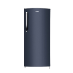 Haier Direct Cool Single Door Refrigerator | 205 L | 2 Star | Graphite Black Finish | HRD-2262BGK-N