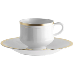 Nolta Cup&Saucer 12pc 410 Gold