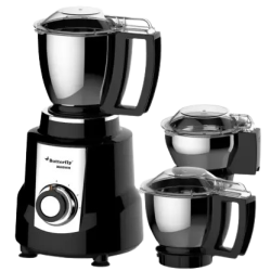 Butterfly Magnum 1.2 Hp Mixer Grinder | 3 Jar | 900 Watt | Black