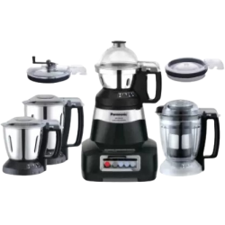 Panasonic Mixer Grinder | 4 Jars | Black | MX AE 475