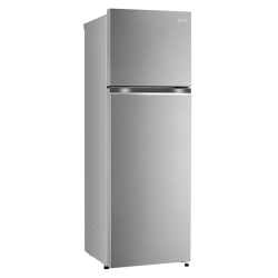 LG Double Door Refrigerator | 272 L | 2 Star | Shiny Steel | GL-S312SPZY