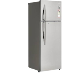 LG Frost-Free Double Door Refrigerator | 291 L | 2 Star | Inverter Wi-Fi | Steel | GL-C322KPZY