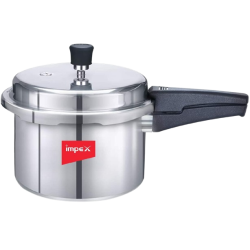 Impex ECO 3 Litre Induction Base Aluminium Pressure Cooker With Outer Lid