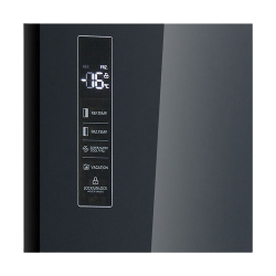 Kelvinator 584L Side By Side Refrigerator | KRS-A600BKG | Black