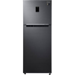 SAMSUNG 394 L Frost Free Double Door 3 Star Refrigerator | RT39R553EBS/TL | Black