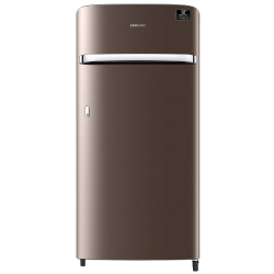 Samsung 198 L 4 Star Inverter Direct cool Single Door Refrigerator | RR21A2G2XDX/HL | Luxe Brown