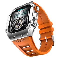 Fire-Boltt ASPHALT Newly Launched Racing Edition Smart Watch | Bluetooth Calling | Silver Orange | BSW176