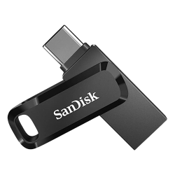 SanDisk Ultra Dual Drive Go USB Type C Pendrive for Mobile | 256GB | Black