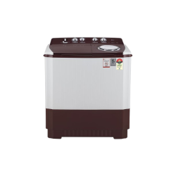 LG 10.5Kg Semi Automatic Top Load Washing Machine | Roller Jet Pulsator And Soak |  Burgundy | P105ASRAZ