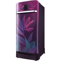 SAMSUNG 189 L Frost Free Single Door 5 Star Refrigerator  | Paradise Bloom Purple |  RR21C2F259R/HL