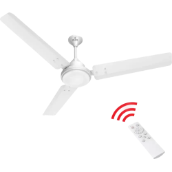 Polycab Airika BLDC 3 Blade Ceiling Fan | 1200 mm | White