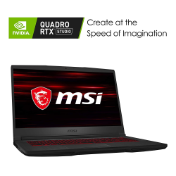 MSI GF65 Thin 9SEXR-438IN Intel Core i5-9300H 9th Gen Processor 15.6-inch Laptop | 8GB/512GB NVMe SSD/Nvidia GeForce RTX 2060 | Grey