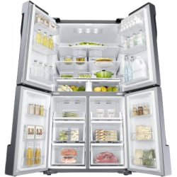 SAMSUNG 693 L Frost Free French Door Bottom Mount Refrigerator  (Stainless Steel | RF60J9090SL/TL