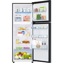 SAMSUNG Frost Free Double Door Convertible Refrigerator | 301 L | 3 Star |  Luxe Black | RT34C4523BX/HL