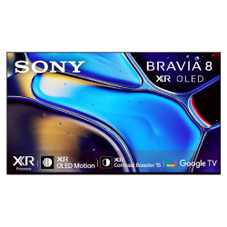 Sony BRAVIA 8 Series AI Smart QLED Google TV | 65 inches | 4K Ultra HD  | Black | K 65XR80