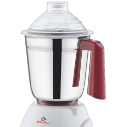 BAJAJ Classic  Mixer Grinder | 750 W | 3 Jars | Maroon with white