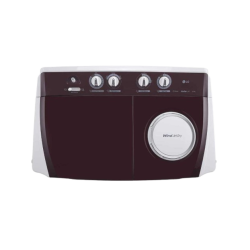 LG | P1050SRAZ 10 kg Semi Automatic Washing Machine | Red