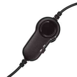 Logitech H151 Wired On Ear Headphones | With Mic | Black