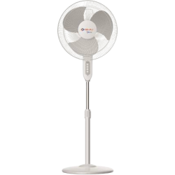 BAJAJ Midea BP-2200 Pedestal Fan | 400 mm 3 Blade | White