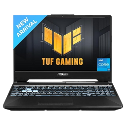 ASUS TUF Gaming Laptop | FX706HF-HX018W | 8 GB | 512 GB SSD | Intel Core i5 | 11th Gen | 11400H | Windows 11 Home | 4 GB Graphics | NVIDIA GeForce RTX 2050 | Graphite Black