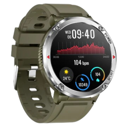 Fire Boltt Sphere Smartwatch | 1.6 inch | 600 mAh | Silver green | BSW106